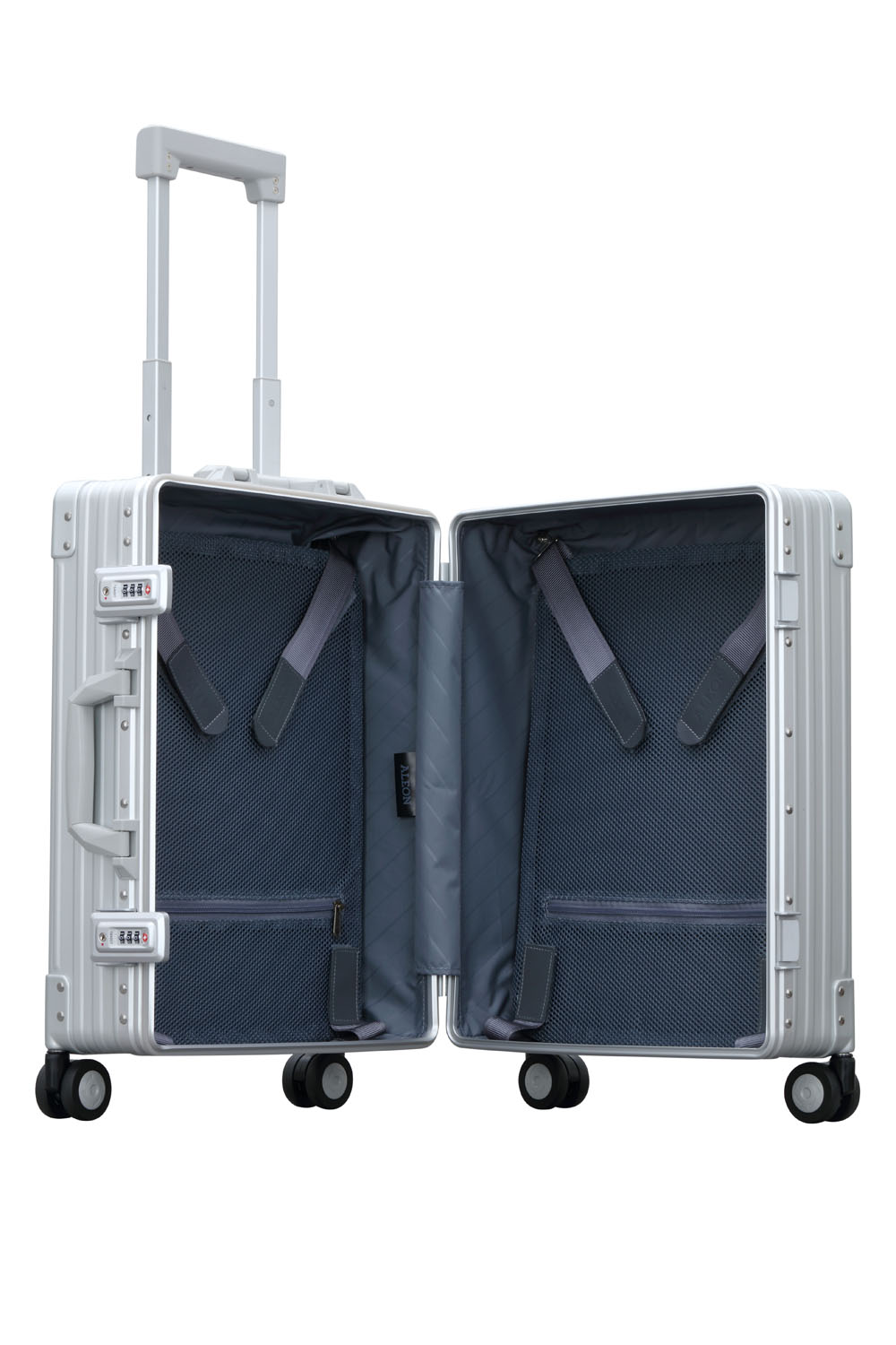Aleon Traveler Domestic Carry-On 21" Platin - Silber Aleon Traveler Domestic Carry-On 21" Platin - Silber