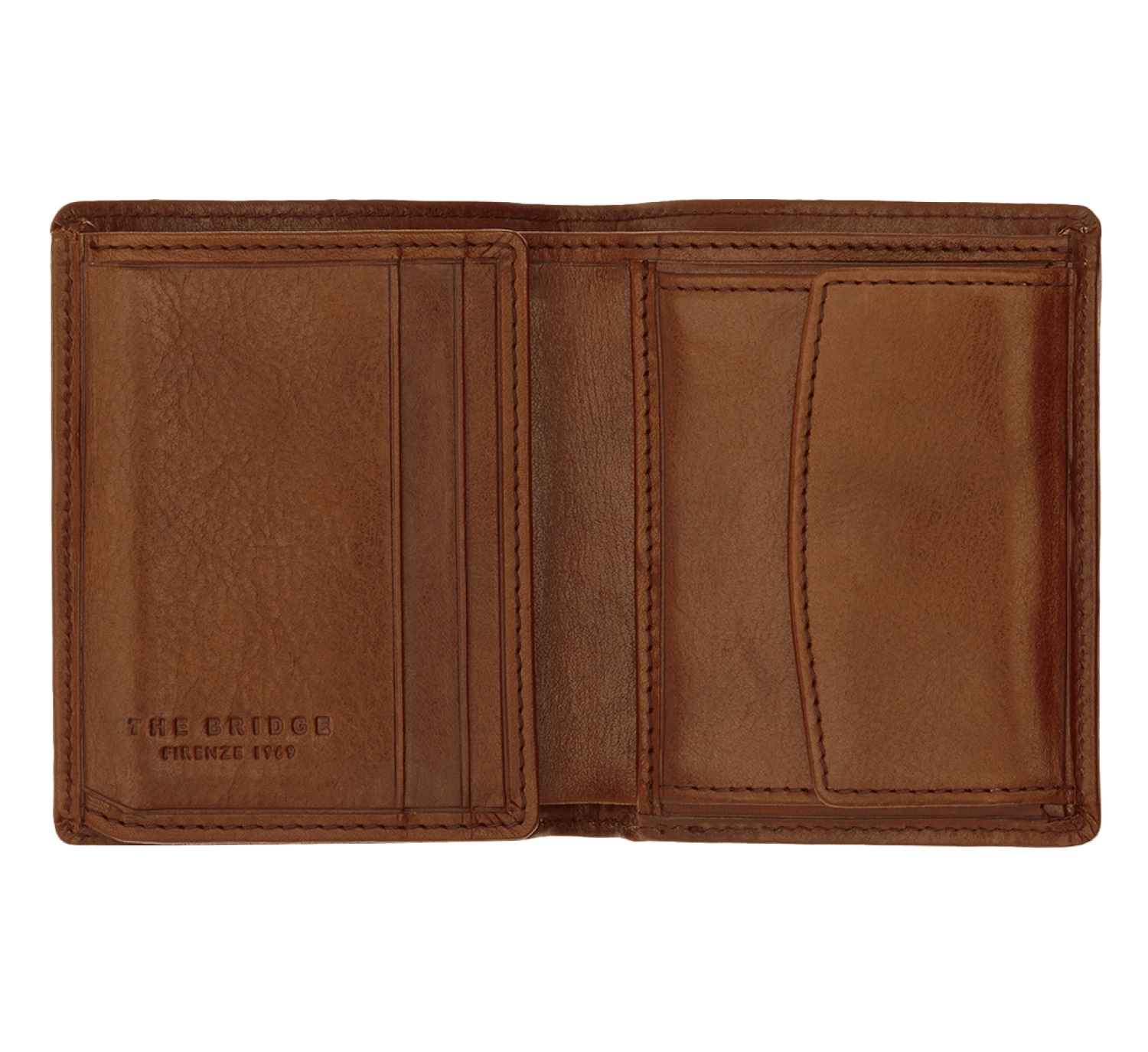 The Bridge Story Uomo Kreditkartenhülle/Geldbeutel -01301501 Braun