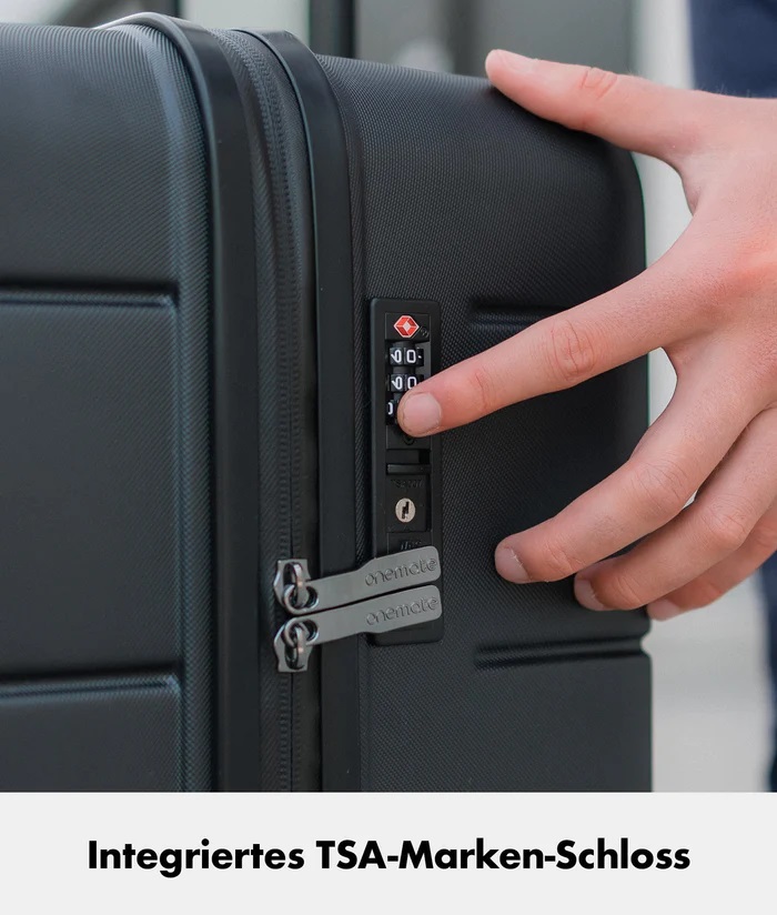 onemate Koffer S (Handgepäck) Schwarz onemate Koffer S (Handgepäck) Schwarz