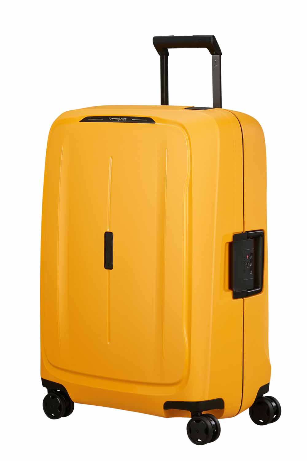 Samsonite Essens Trolley mit 4 Rollen 69cm + GRATIS HOTELGUTSCHEIN Radiant Yellow