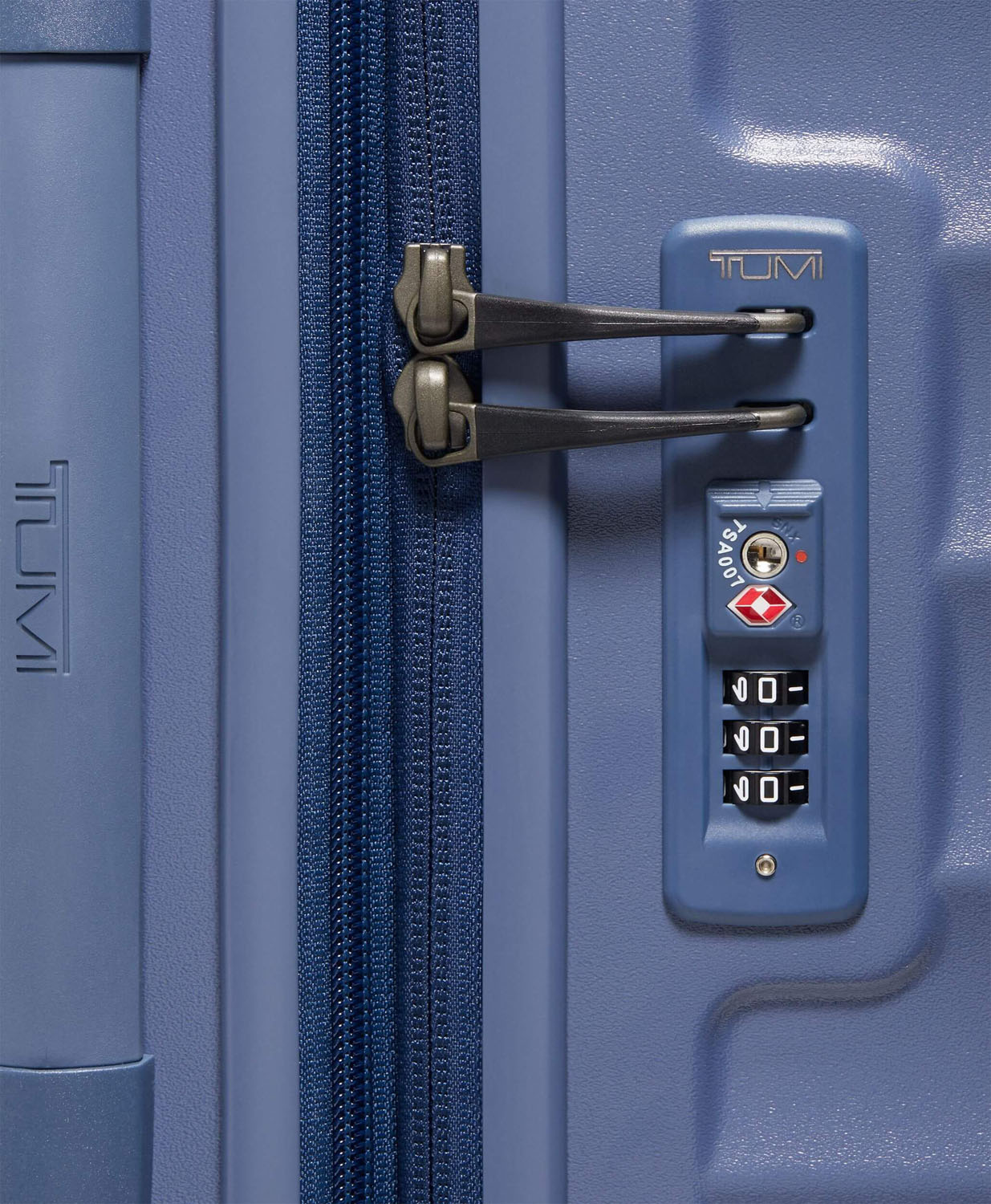Tumi 19 Degree Erweiterbarer Aufgabekoffer für längere Reisen 77,5cm; matte + GRATIS HOTELGUTSCHEIN Slate Blue Texture