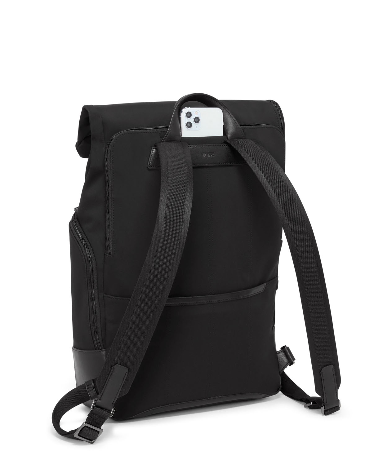 Tumi Harrison Osborn Roll Top Rucksack 15" + GRATIS HOTELGUTSCHEIN Black/Black Tumi Harrison Osborn Roll Top Rucksack 15" + GRATIS HOTELGUTSCHEIN Black/Black