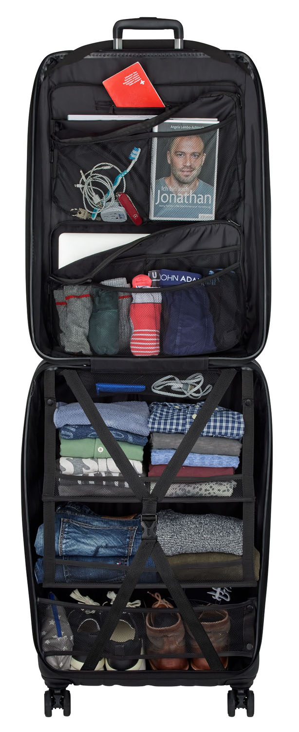 CASYRO Stand-Up Koffer 3.0 L Schwarz