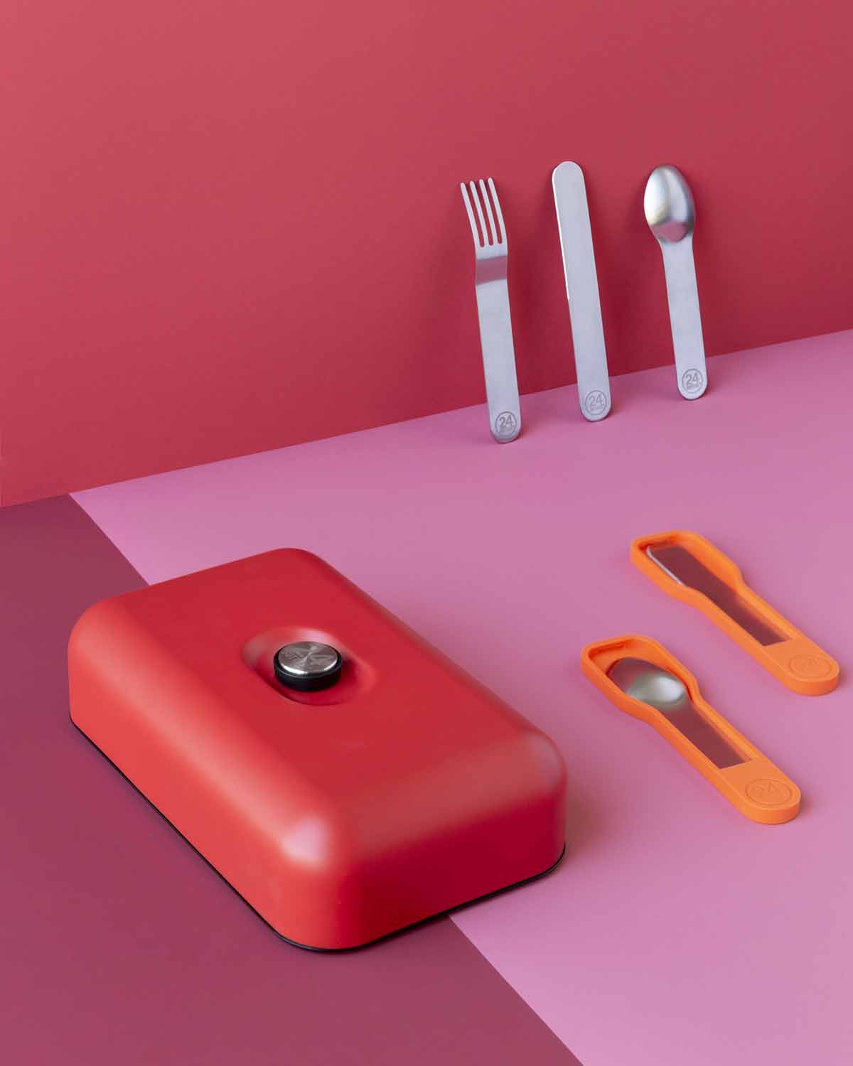 24Bottles® Lunch box Hot Red 24Bottles® Lunch box Hot Red