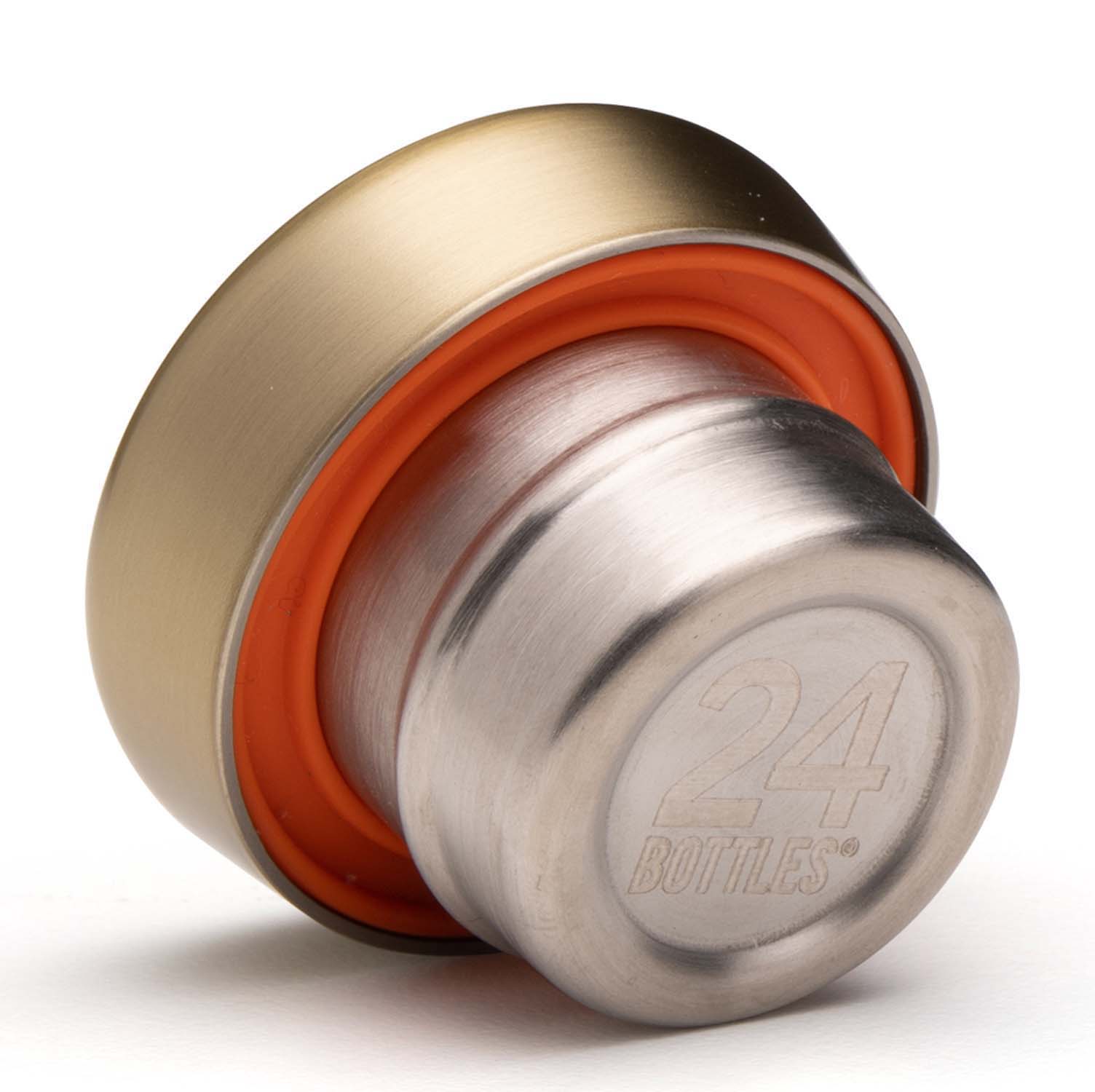 24Bottles® Accessories Clima Lid Prosecco Gold