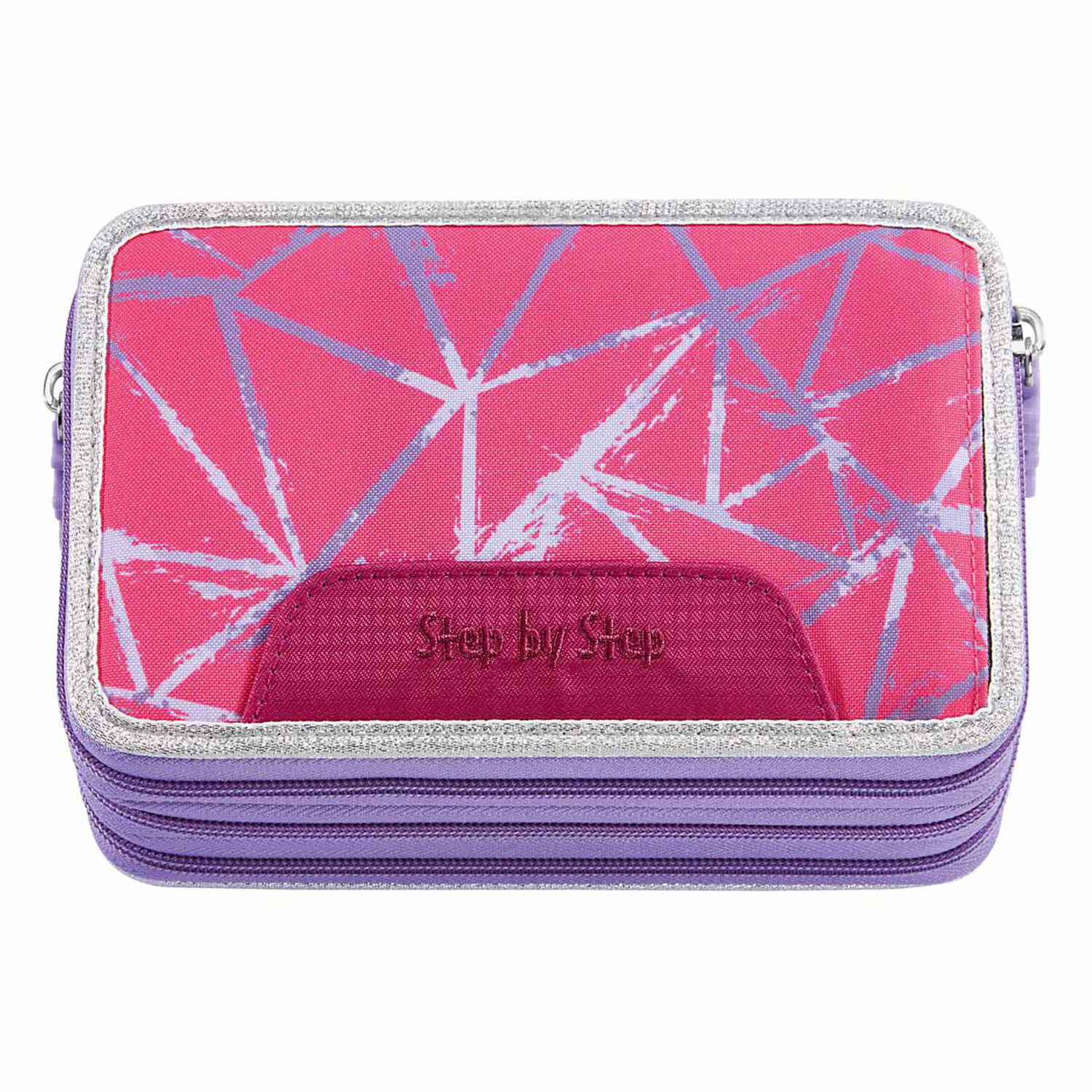 Step by Step Schulzubehör XXL-Mäppchen, Drei Fächer Star Stella