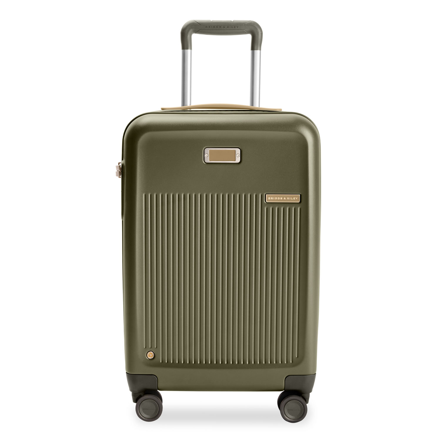 Briggs & Riley Sympatico 3.0 Essential 56cm Carry-On Expandable Spinner Olive