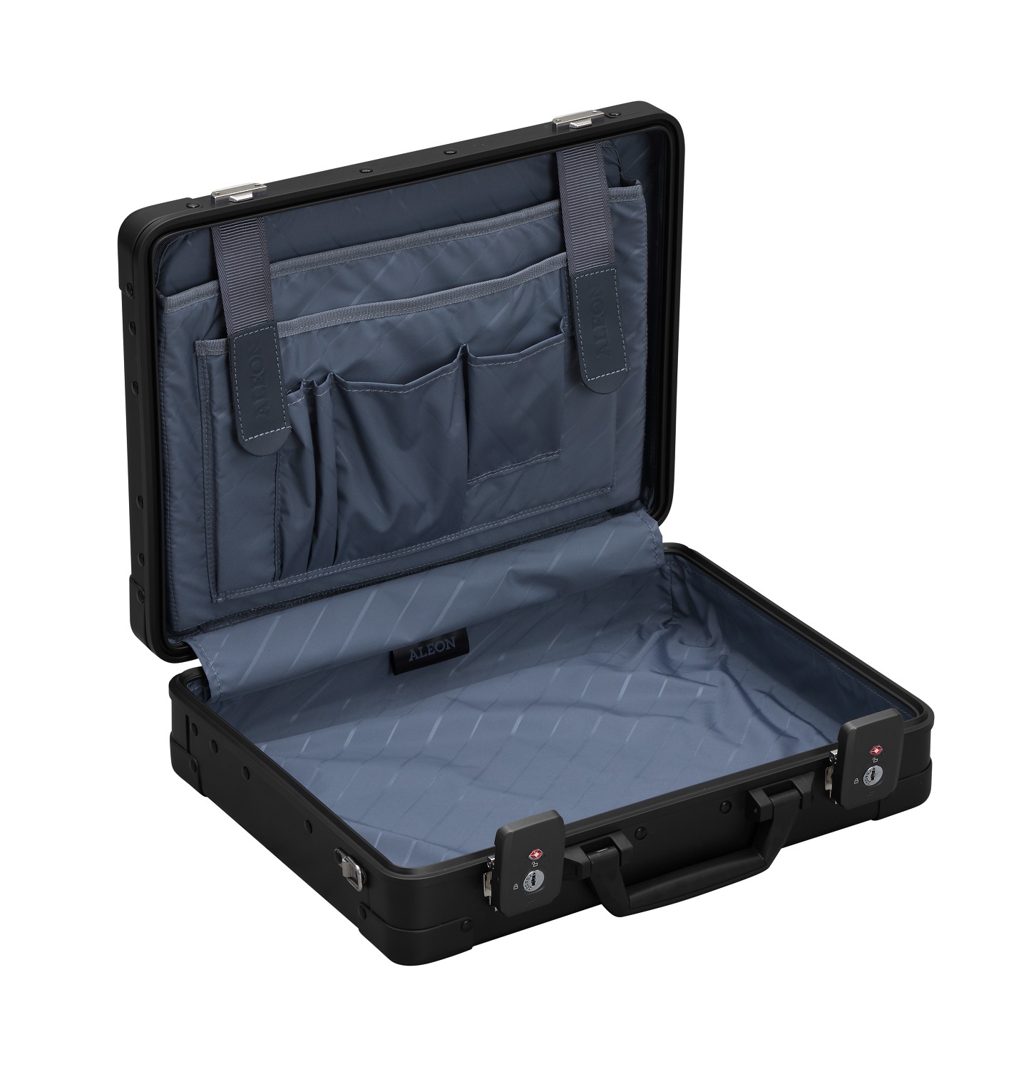 Aleon Business Attaché 15" Laptop Case, 30 cm Onyx -Schwarz