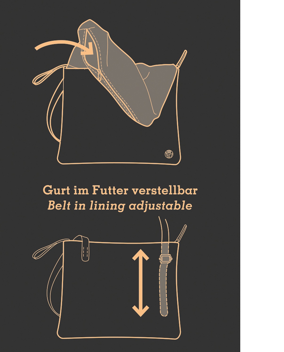 Harold's Chaza Kleine Schultertasche Gelb Harold's Chaza Kleine Schultertasche Gelb