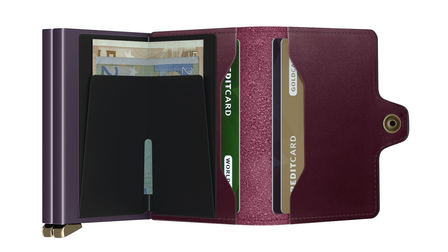 Secrid Twinwallet Premium Dusk Bordeaux