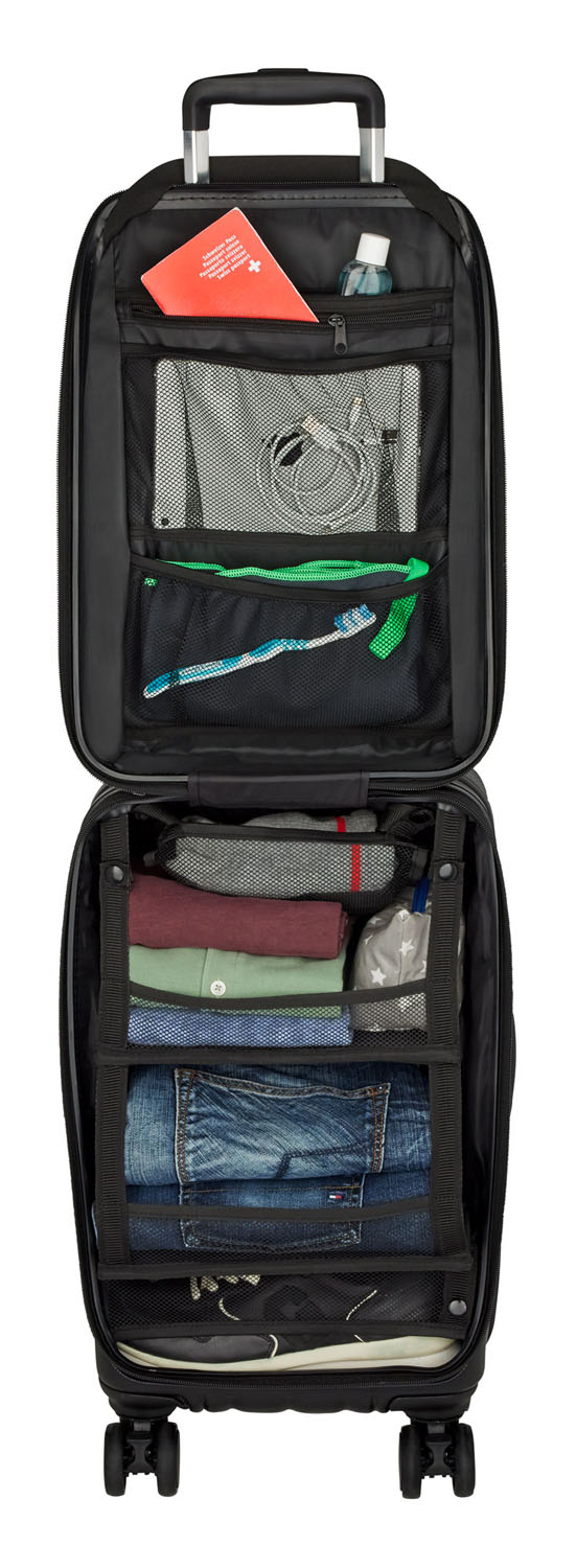 CASYRO Stand-Up Koffer S Schwarz CASYRO Stand-Up Koffer S Schwarz