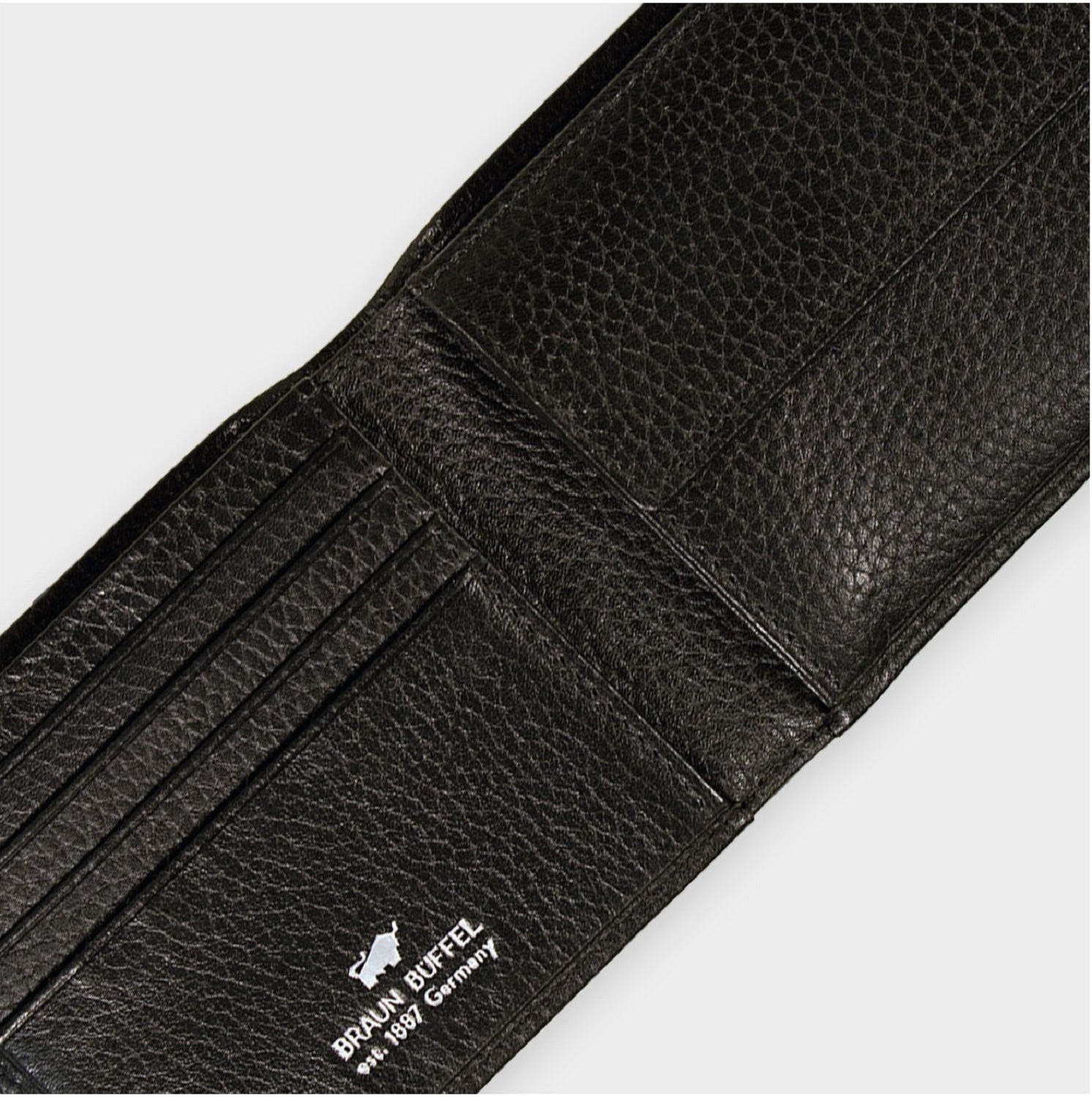 Braun Büffel TURIN RFID Geldbörse 4CS schwarz Braun Büffel TURIN RFID Geldbörse 4CS schwarz