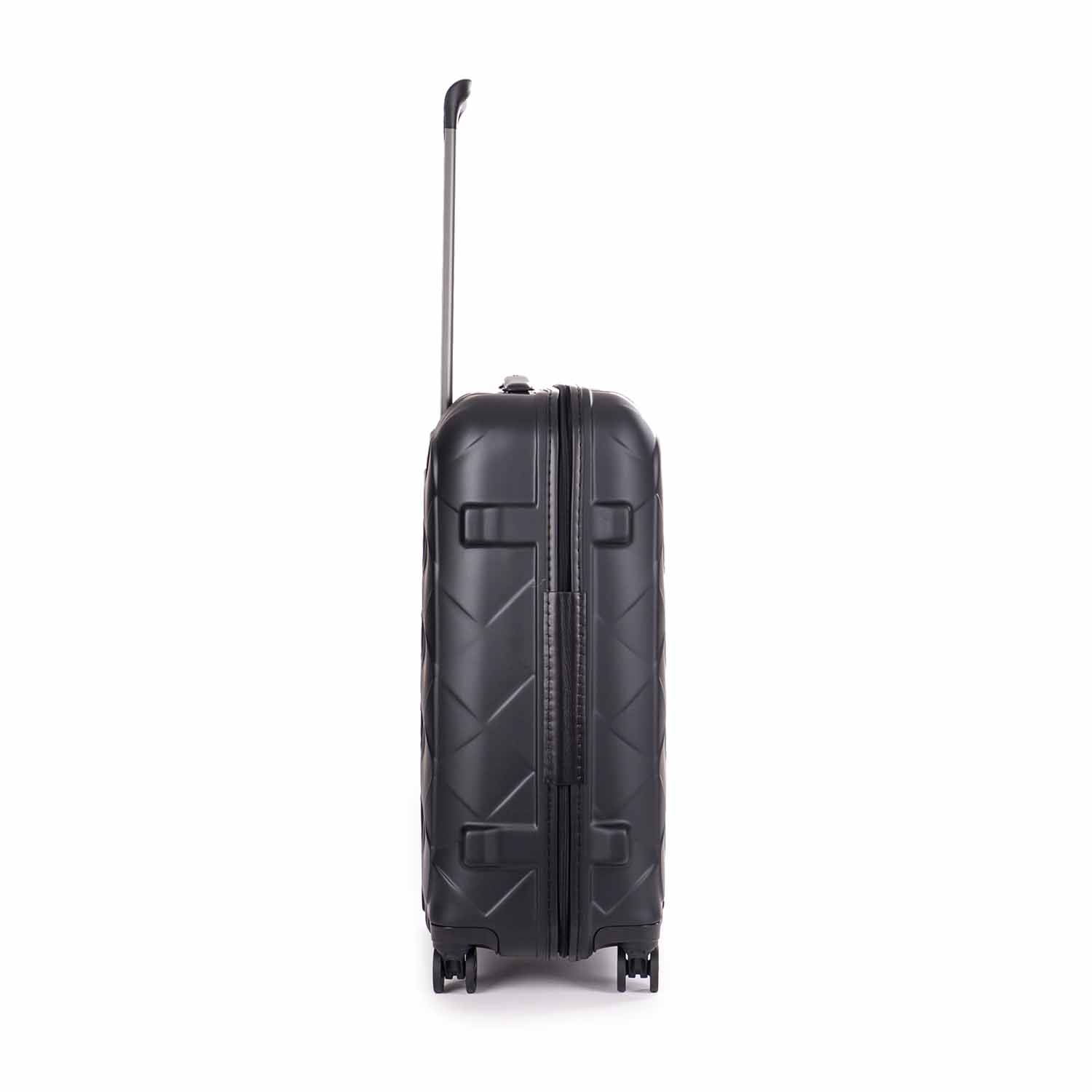 Stratic Leather & More Trolley M, 4 Rollen Matt Black