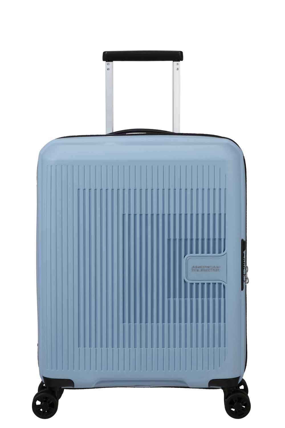 American Tourister AeroStep Handgepäck 55cm erweiterbar Soho Grey