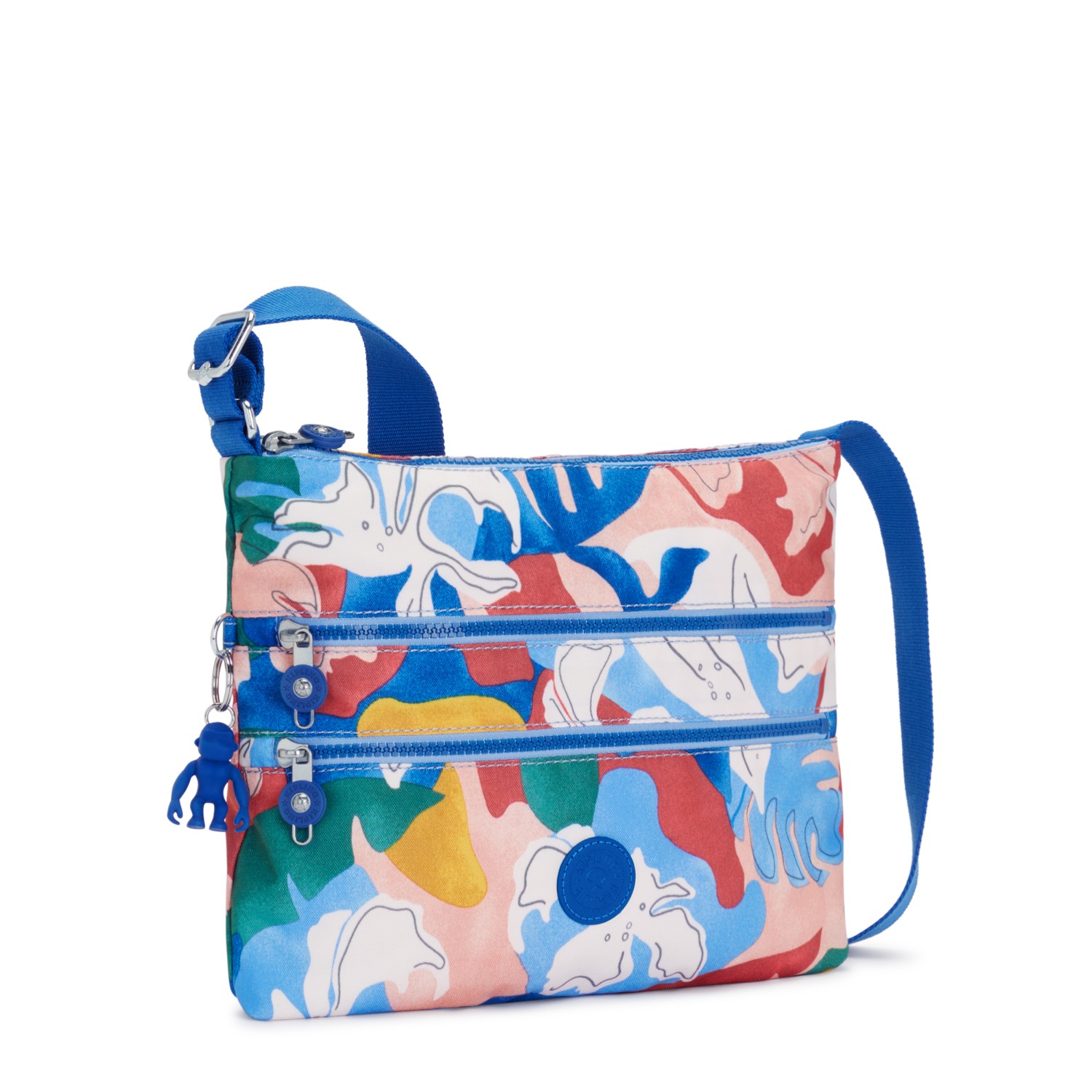 Kipling ALVAR Mittelgroße Schultertasche Botanical Print Kipling ALVAR Mittelgroße Schultertasche Botanical Print