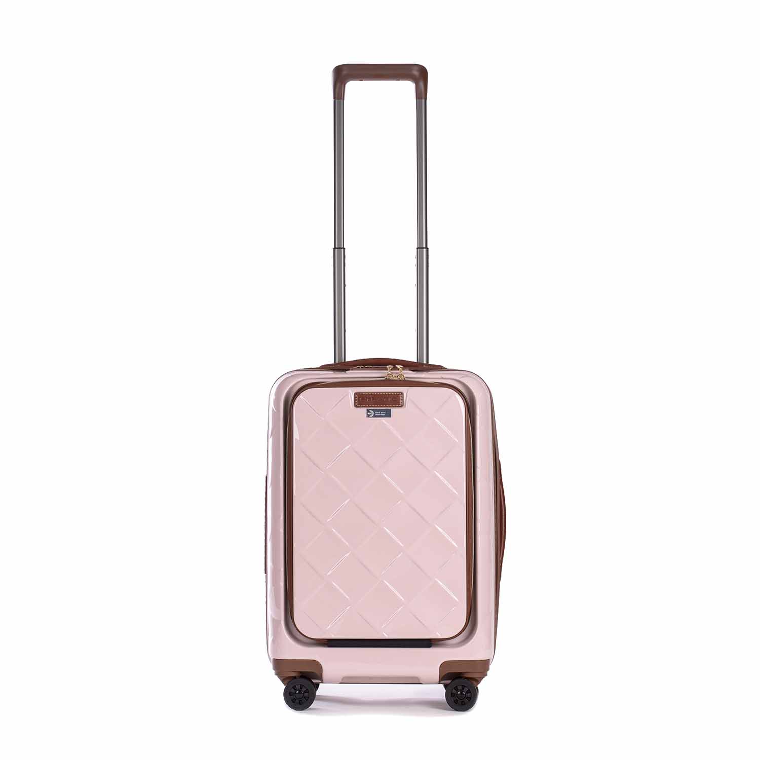 Stratic Leather & More Trolley S mit Vortasche, 4-Rollen Stratic Leather & More Trolley S mit Vortasche, 4-Rollen