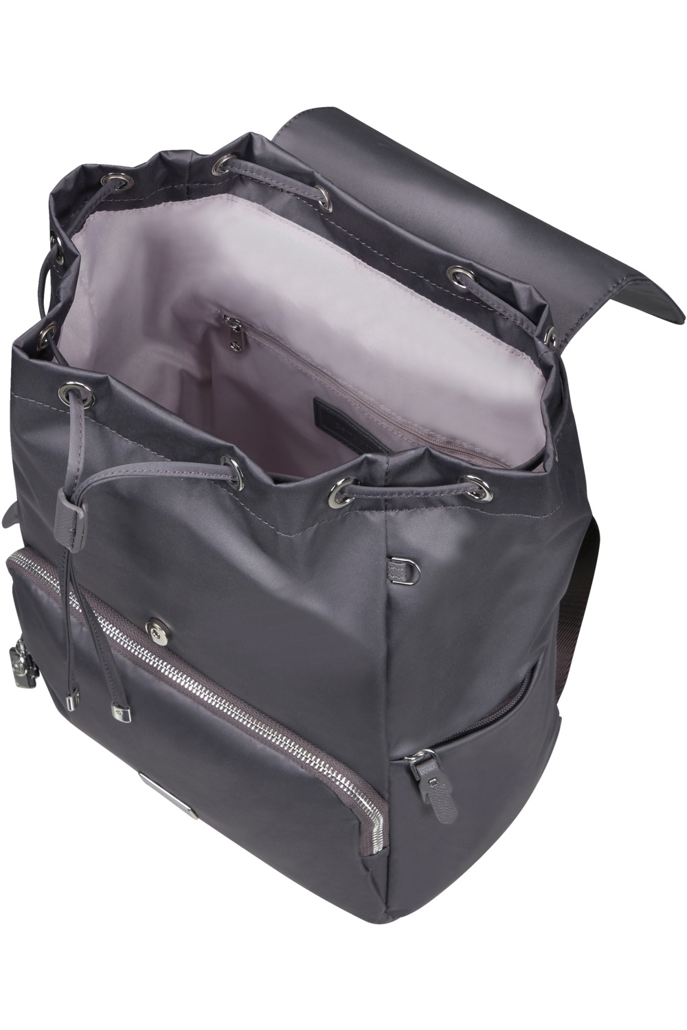 Samsonite Karissa 2.0 Rucksack mit Lasche Eco Dark Grey Samsonite Karissa 2.0 Rucksack mit Lasche Eco Dark Grey