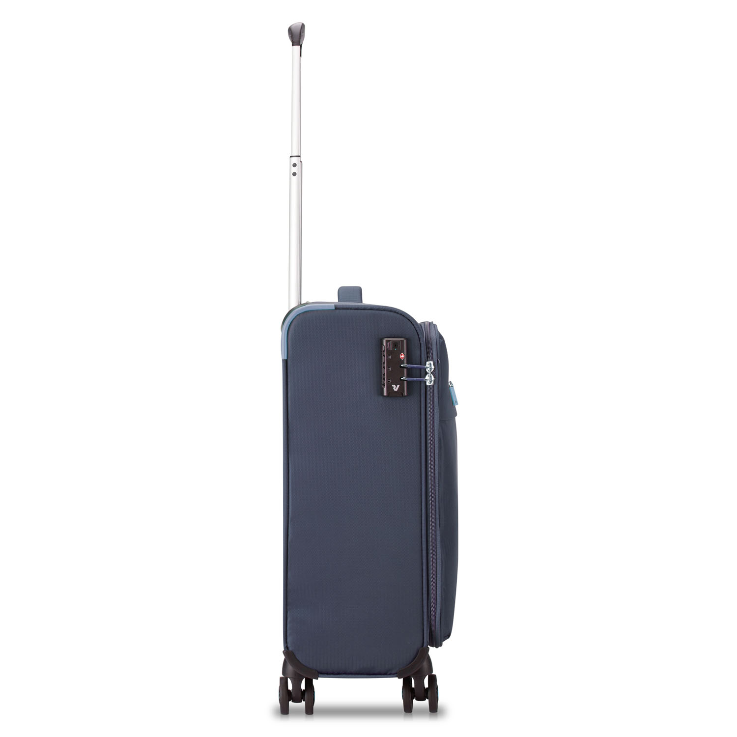 Roncato Lite Soft Handgepäck Carry-On Trolley 4-Rollen Blue Navy Roncato Lite Soft Handgepäck Carry-On Trolley 4-Rollen Blue Navy