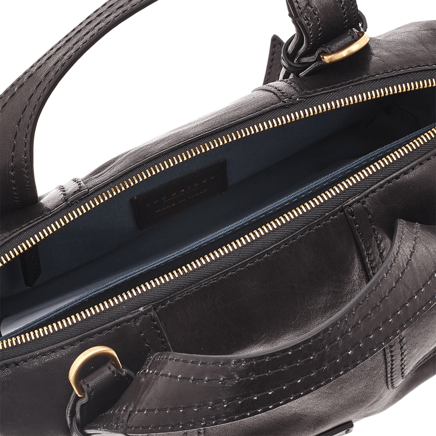 The Bridge Pienza Shopper forest green/gold