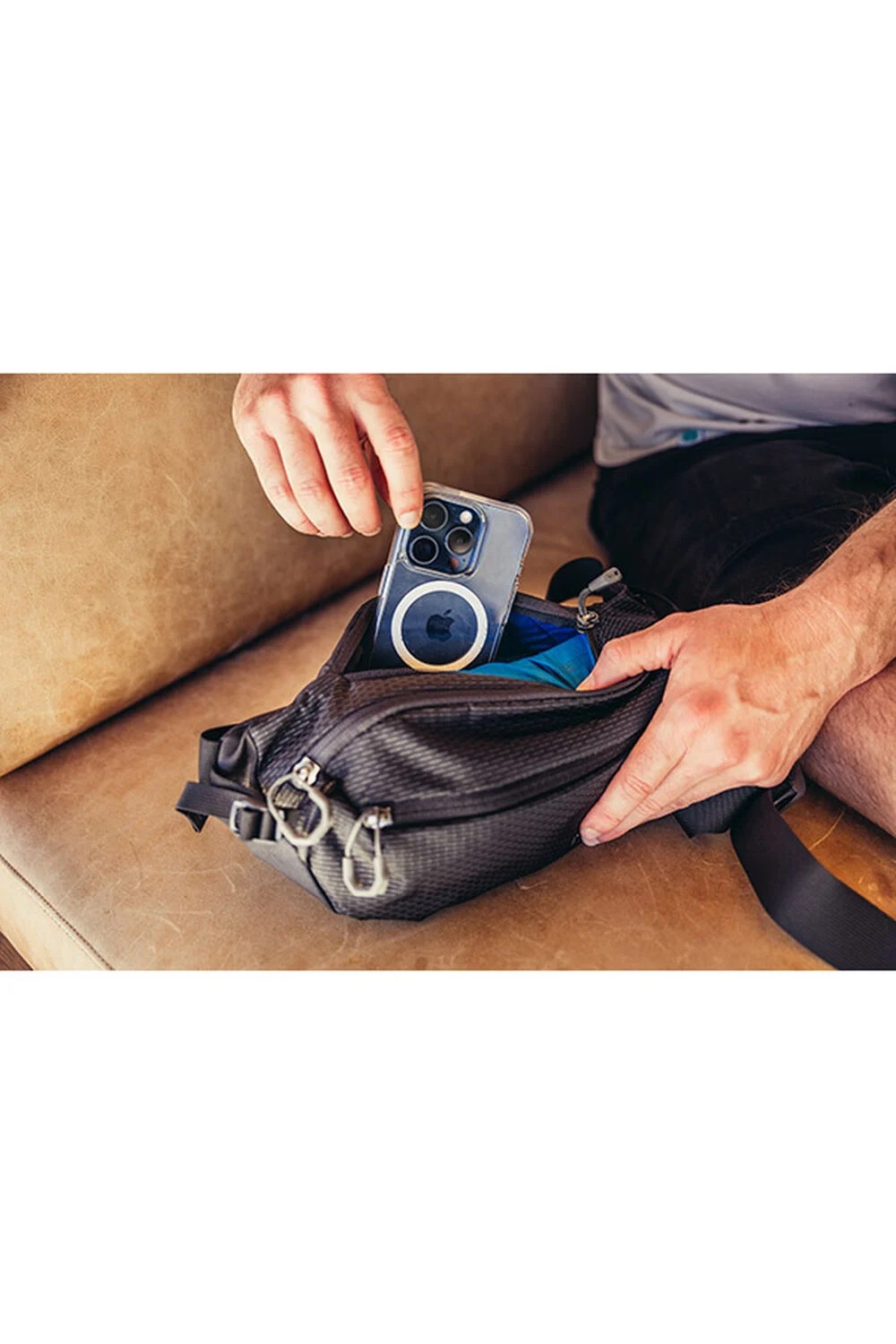 Gregory NANO Waistpack 4 Gürteltasche Optic Black Gregory NANO Waistpack 4 Gürteltasche Optic Black