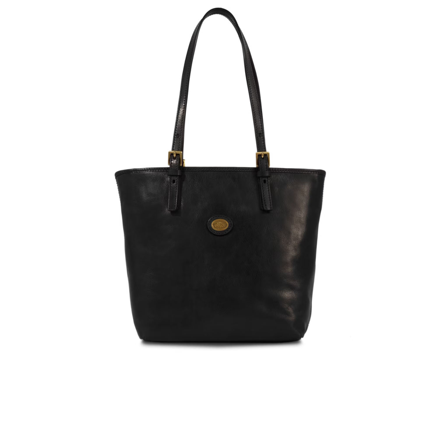 The Bridge Story Donna Leder-Shopper -04901501 Schwarz/Gold The Bridge Story Donna Leder-Shopper -04901501 Schwarz/Gold