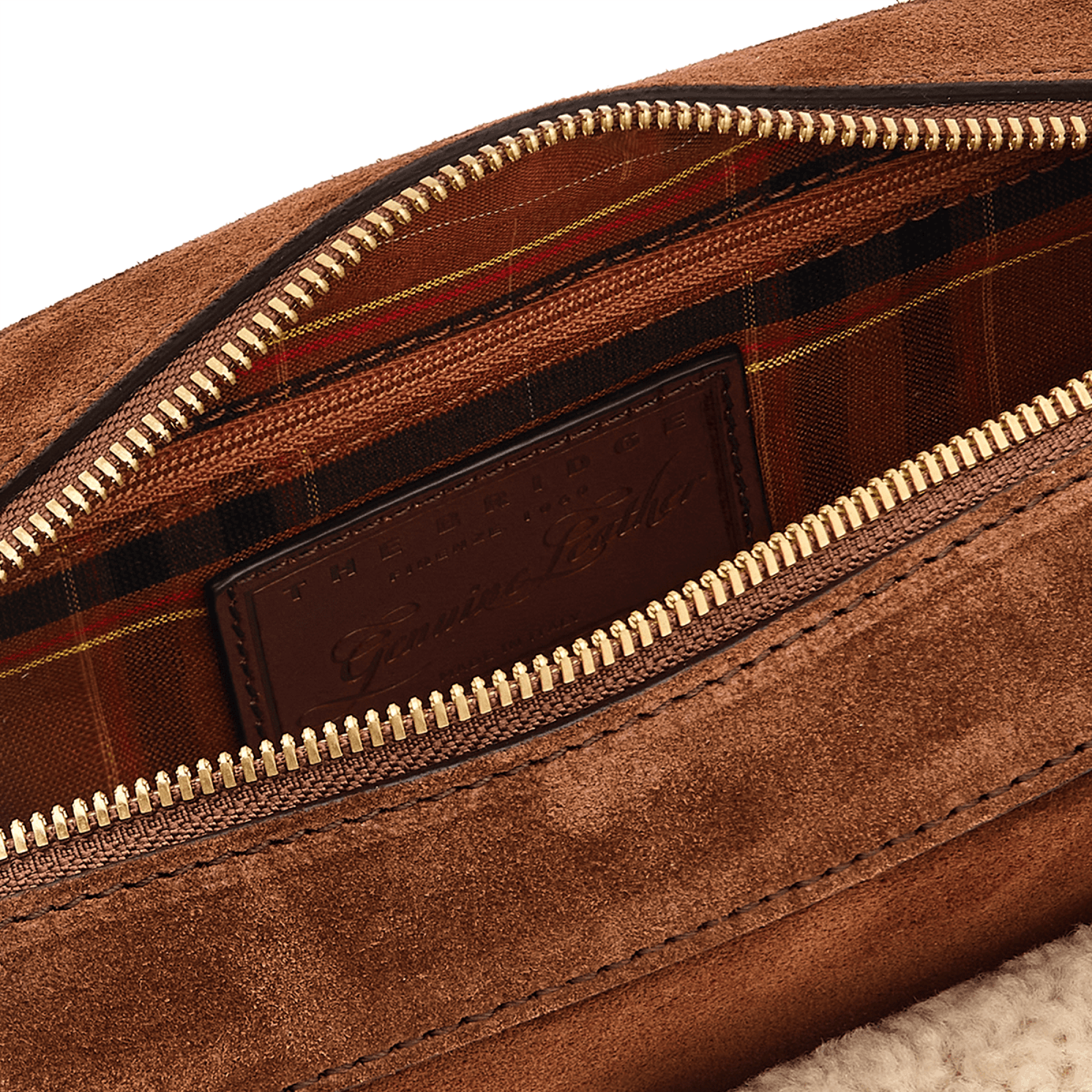 The Bridge Agnese Kameratasche Braun/Fell