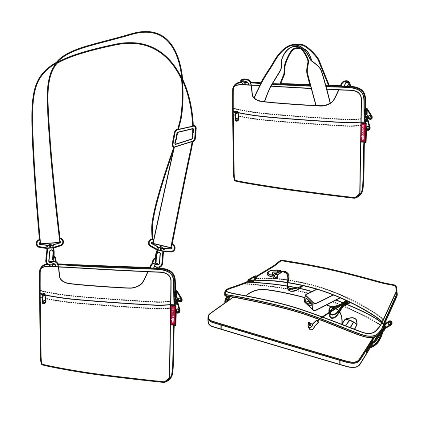 Reisenthel Business Netbookbag 15,6 Zoll mixed dots Reisenthel Business Netbookbag 15,6 Zoll mixed dots