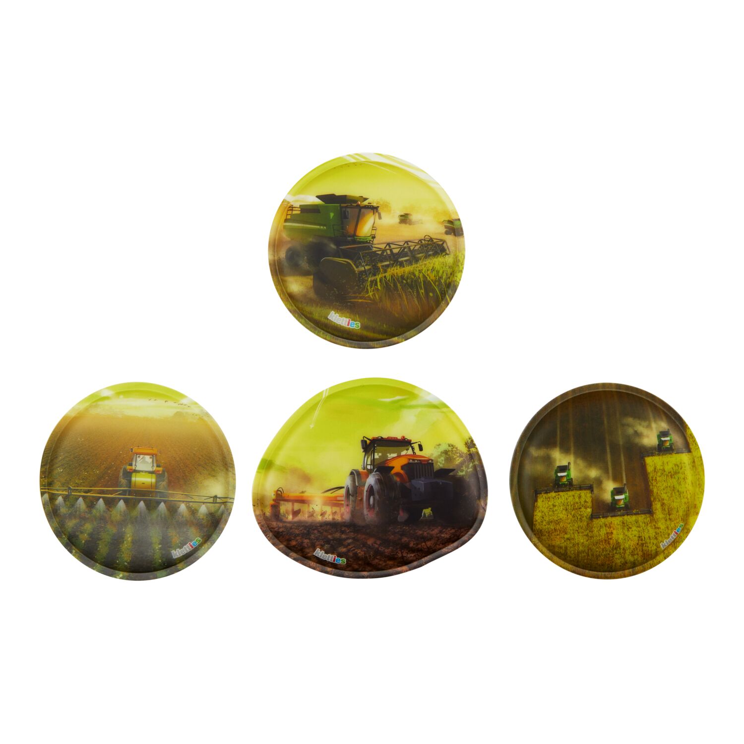 ergobag cubo 5-teiliges Schulrucksack-Set 2025 MähdreschBär