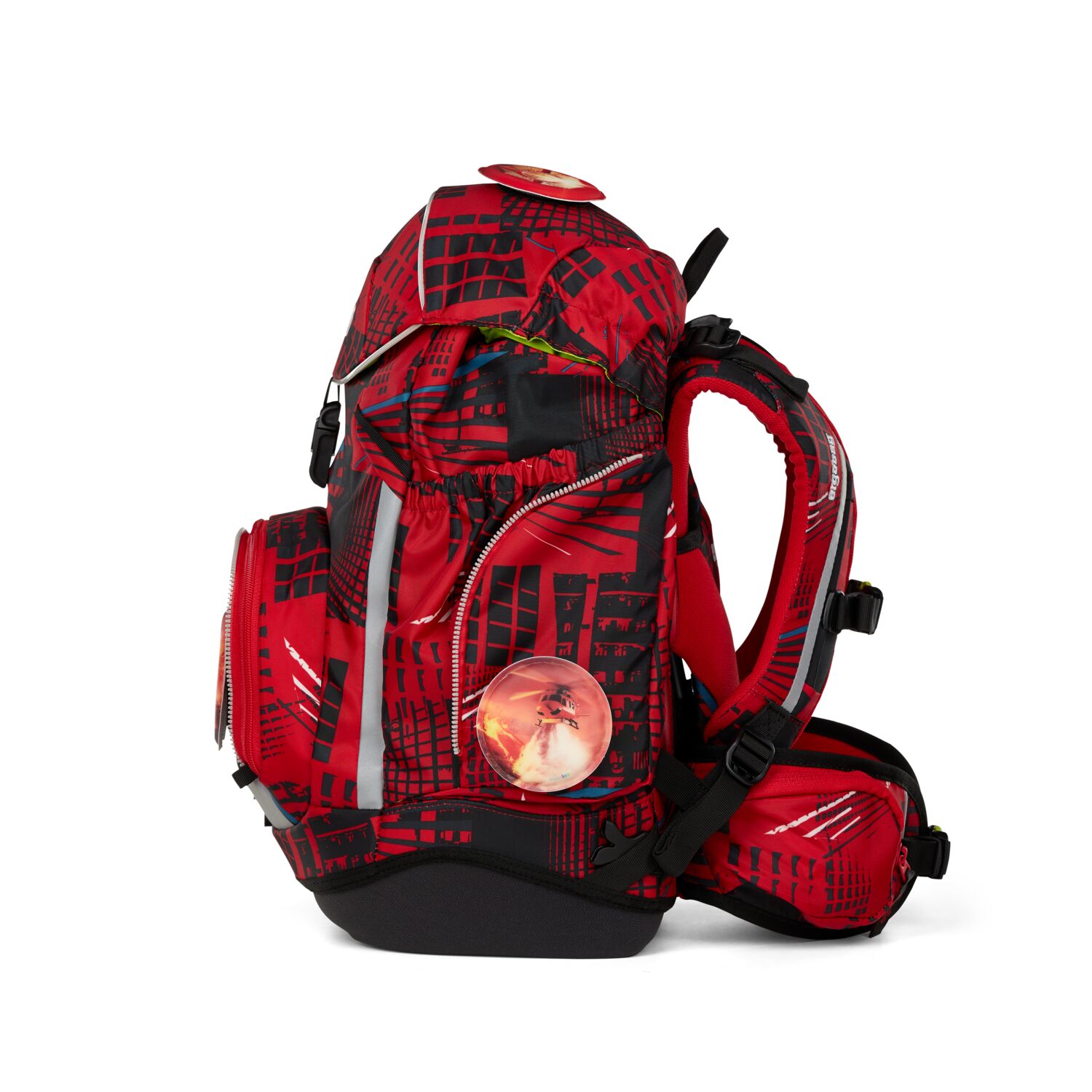 ergobag pack 6-teiliges Schulrucksack-Set 2025 AlarmBärreitschaft