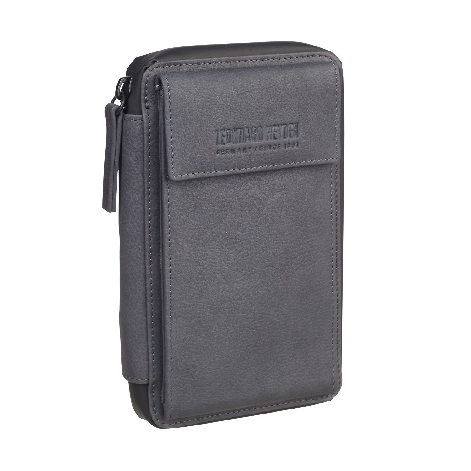 Leonhard Heyden Den Haag Leder-Handy-Umhängetasche Leonhard Heyden Den Haag Leder-Handy-Umhängetasche