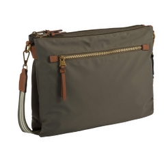 Camel Active BARI Cross Bag mit Reißverschluss M Khaki