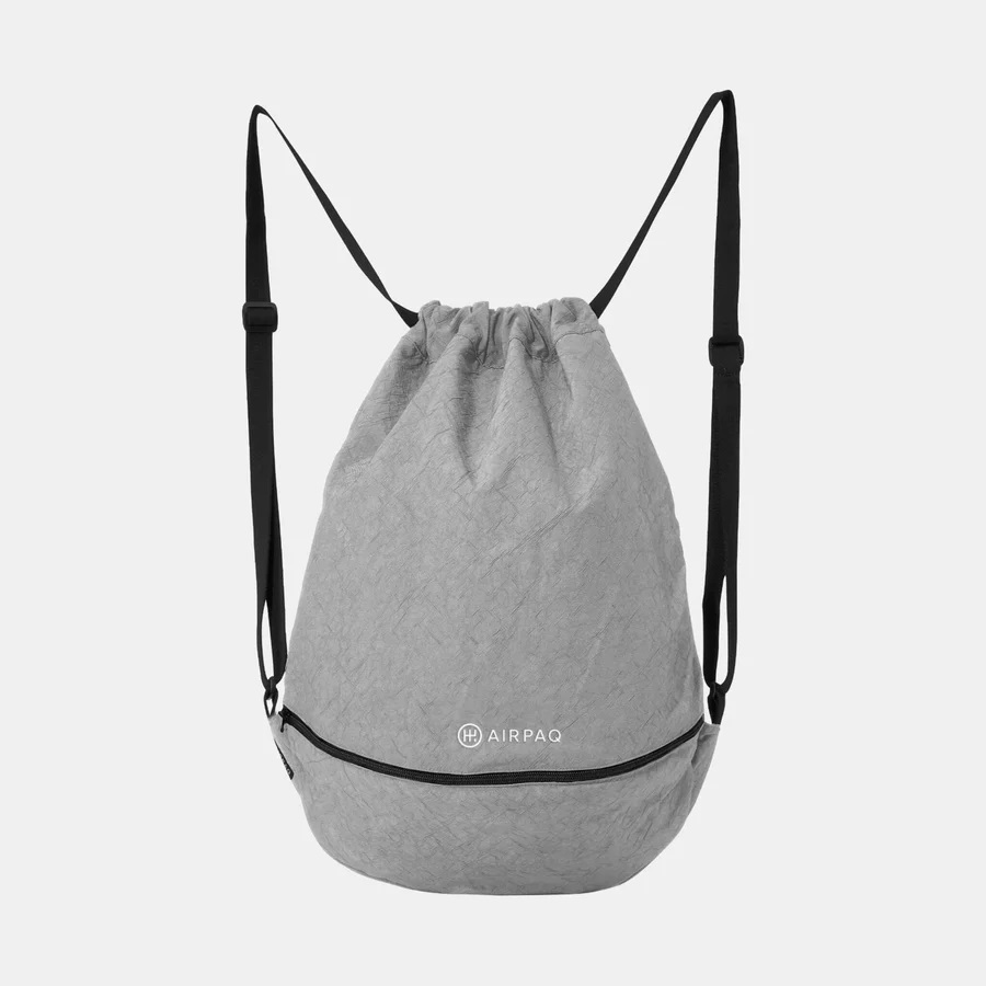Airpaq Baq Turnbeutel erweiterbar Grau Airpaq Baq Turnbeutel erweiterbar Grau