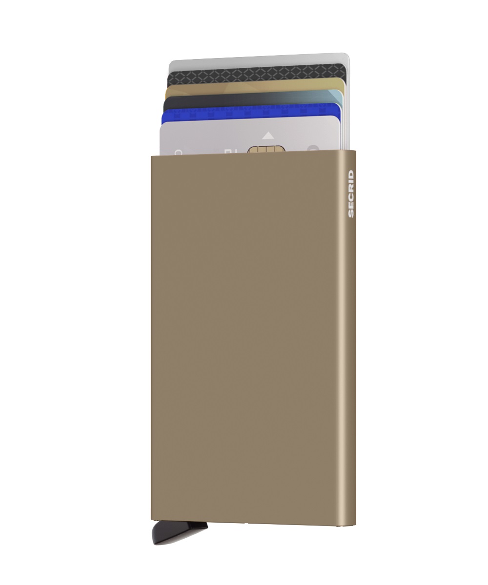 Secrid Cardprotector aus Aluminium C-Sand Secrid Cardprotector aus Aluminium C-Sand