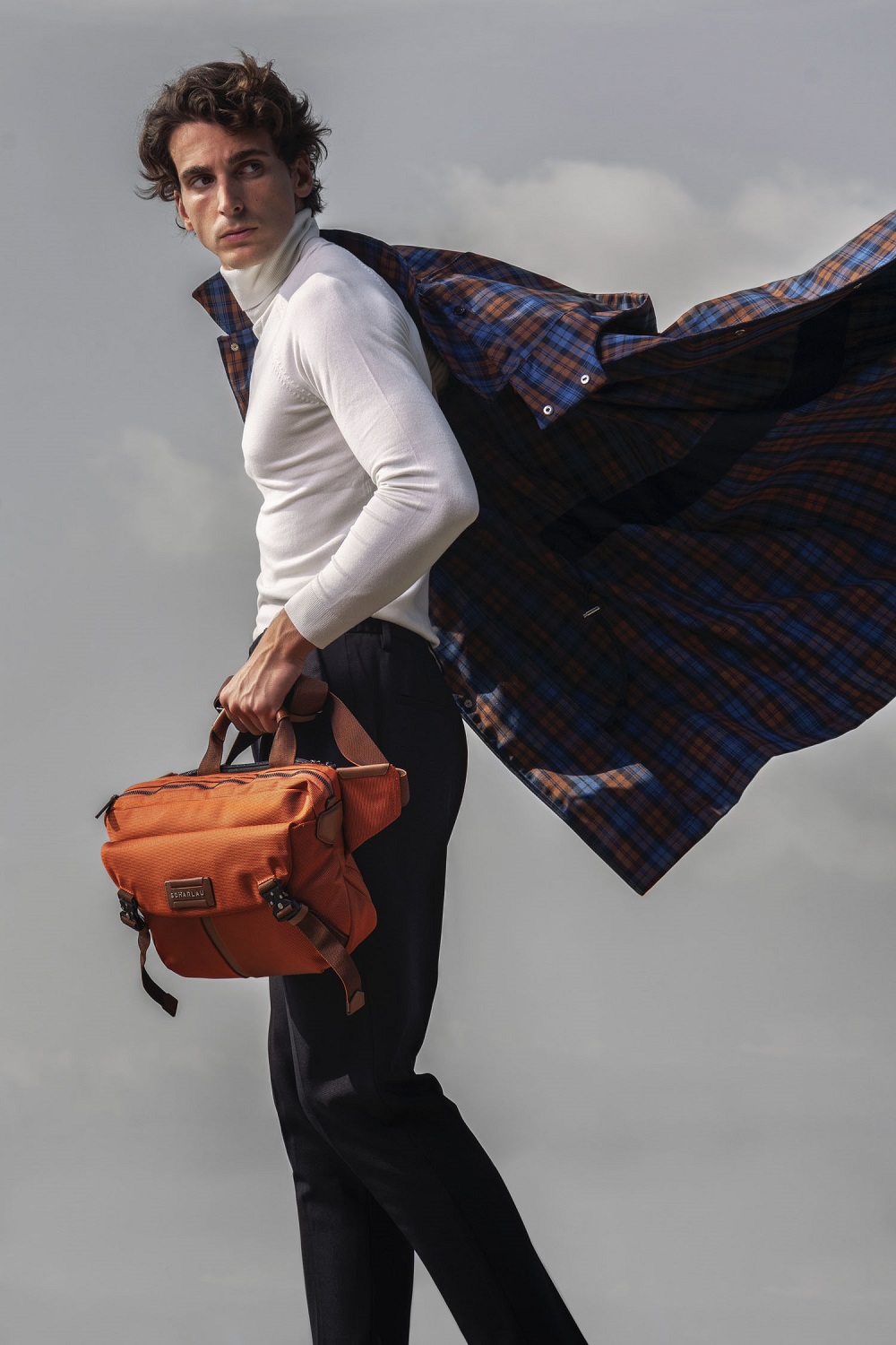 SCHARLAU First Class Bell X-1, Gürteltasche Large Navy Blue