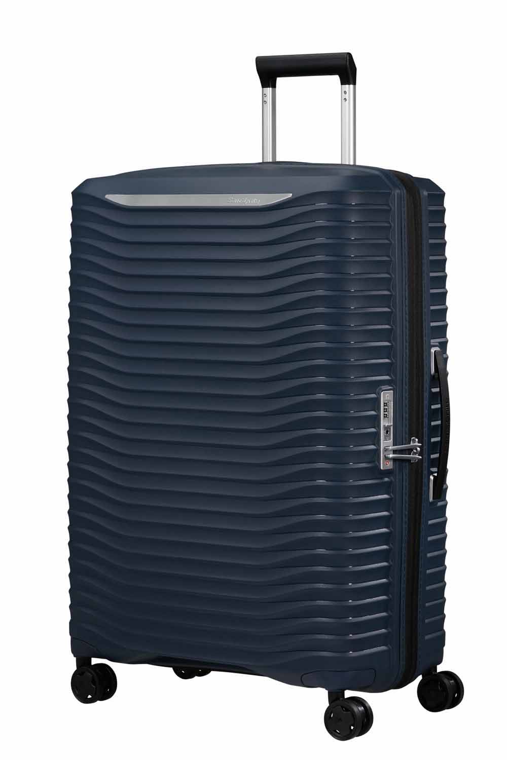 Samsonite Upscape Trolley mit 4 Rollen erweiterbar 75cm + GRATIS HOTELGUTSCHEIN Blue Nights Samsonite Upscape Trolley mit 4 Rollen erweiterbar 75cm + GRATIS HOTELGUTSCHEIN Blue Nights