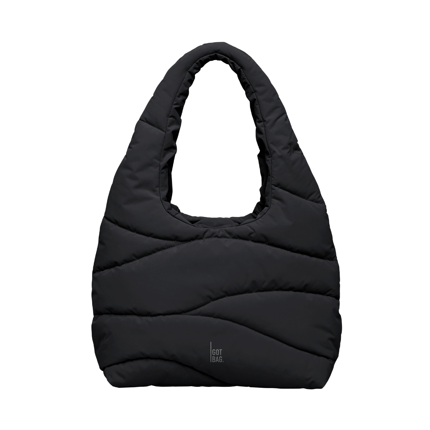 GOT BAG Wavy Puffer Shoulder Bag