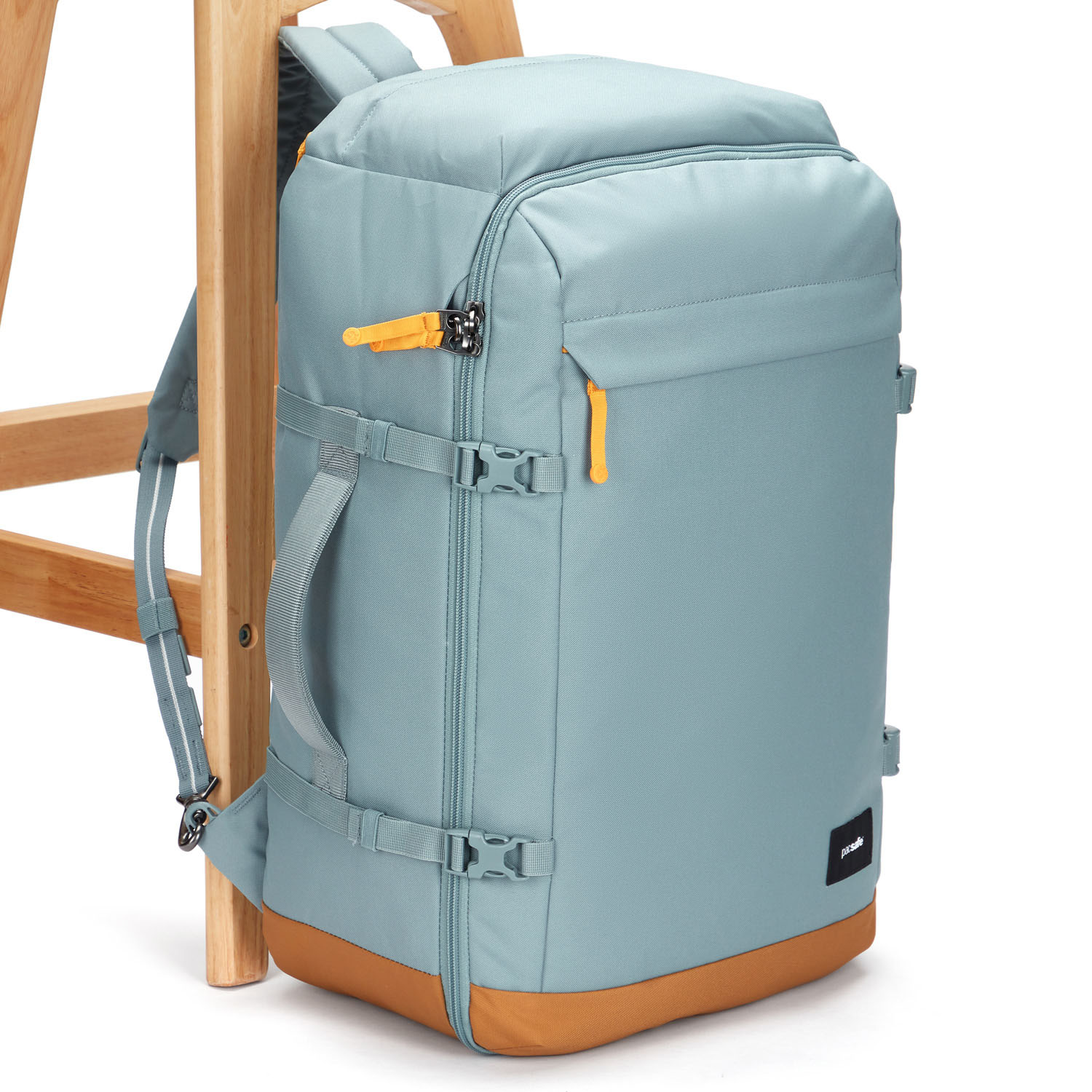 pacsafe GO Anti-Theft 44L Carry-on Backpack Fresh Mint pacsafe GO Anti-Theft 44L Carry-on Backpack Fresh Mint