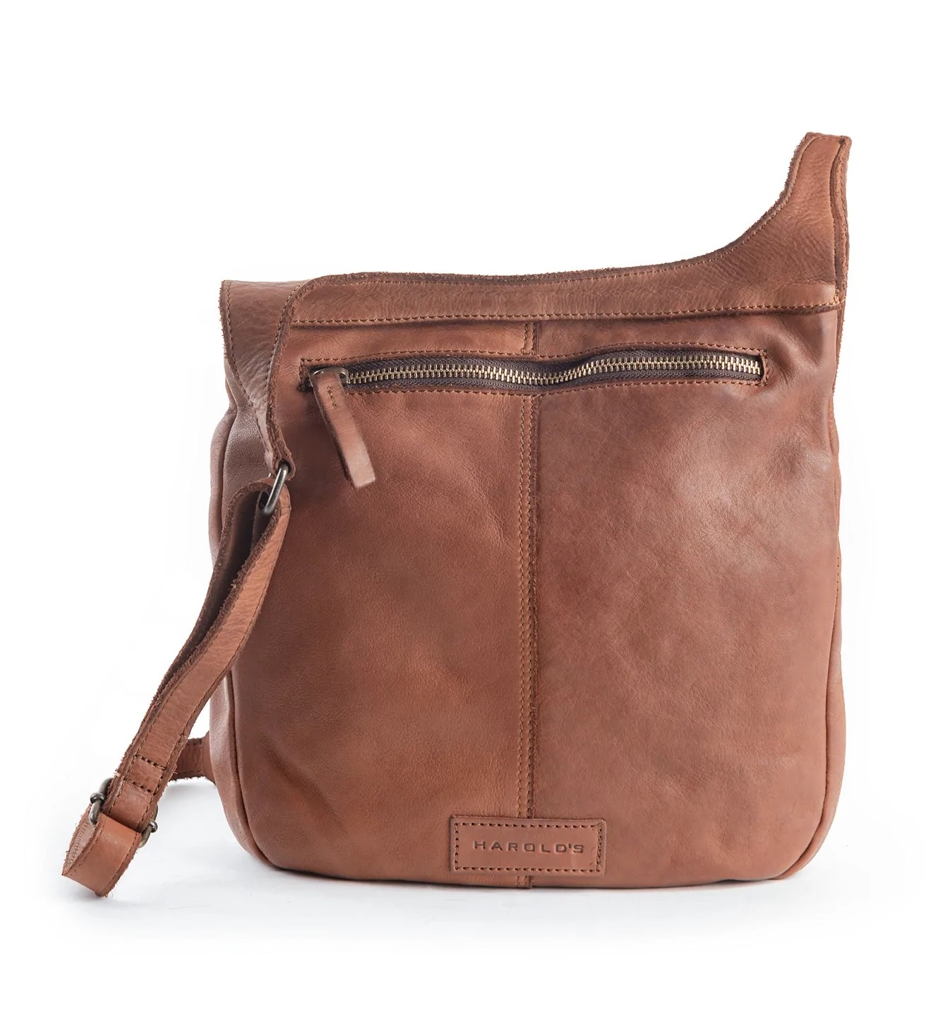 Harold's Submarine Shopper Zip cognac
