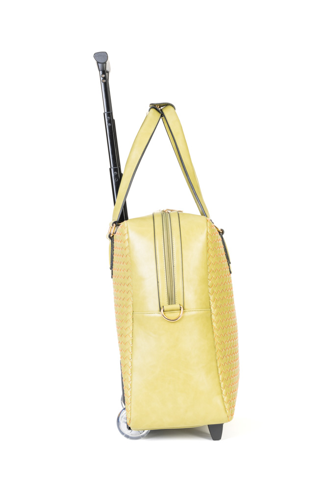 Olivia Lauren Sofia Trolley-Tasche mit 2-Rollen Olivgrün Olivia Lauren Sofia Trolley-Tasche mit 2-Rollen Olivgrün