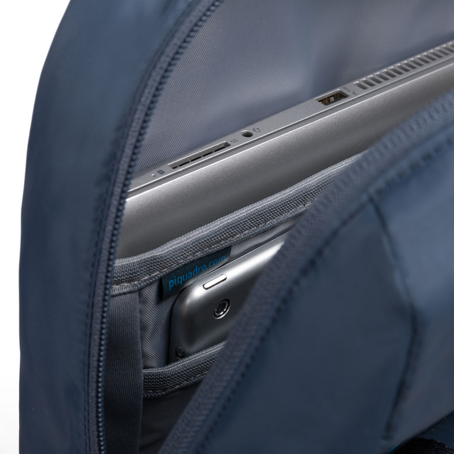 Piquadro PQ-Bios Laptoprucksack 15,6" und Flaschen-/Schirmtasche Ultramarinblau Piquadro PQ-Bios Laptoprucksack 15,6" und Flaschen-/Schirmtasche Ultramarinblau