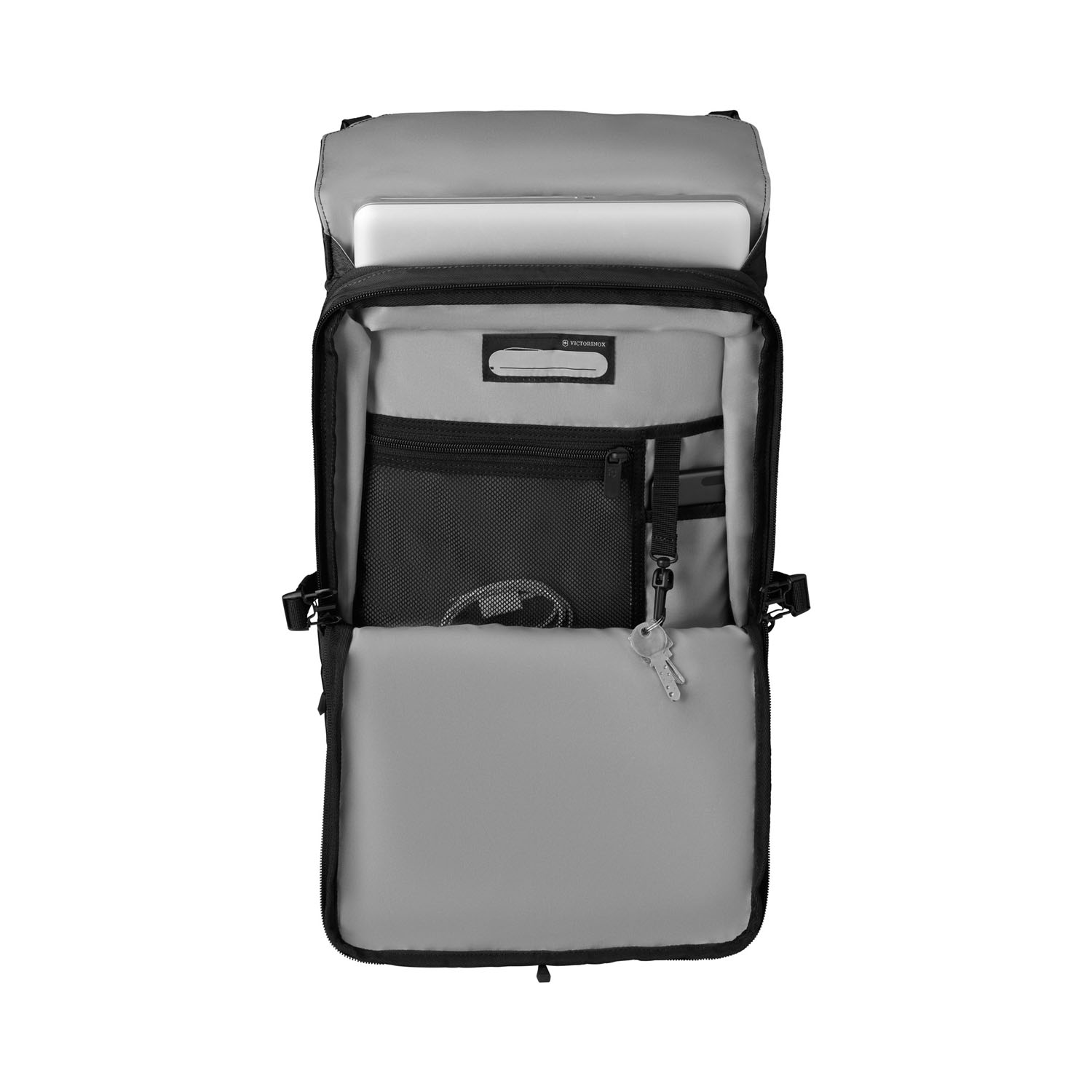 Victorinox Altmont Original Flapover Laptop Backpack Erweiterbar schwarz Victorinox Altmont Original Flapover Laptop Backpack Erweiterbar schwarz