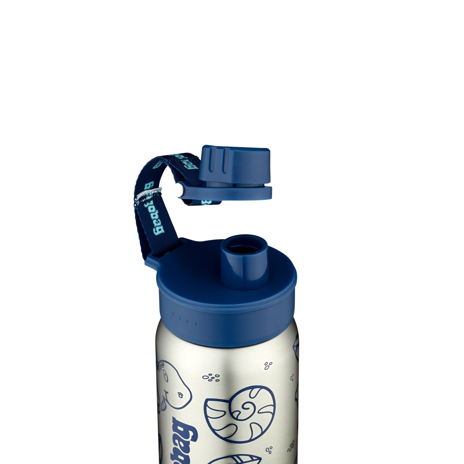 ergobag Schulzubehör Edelstahl Trinkflasche 500ml -2024 Blau ergobag Schulzubehör Edelstahl Trinkflasche 500ml -2024 Blau