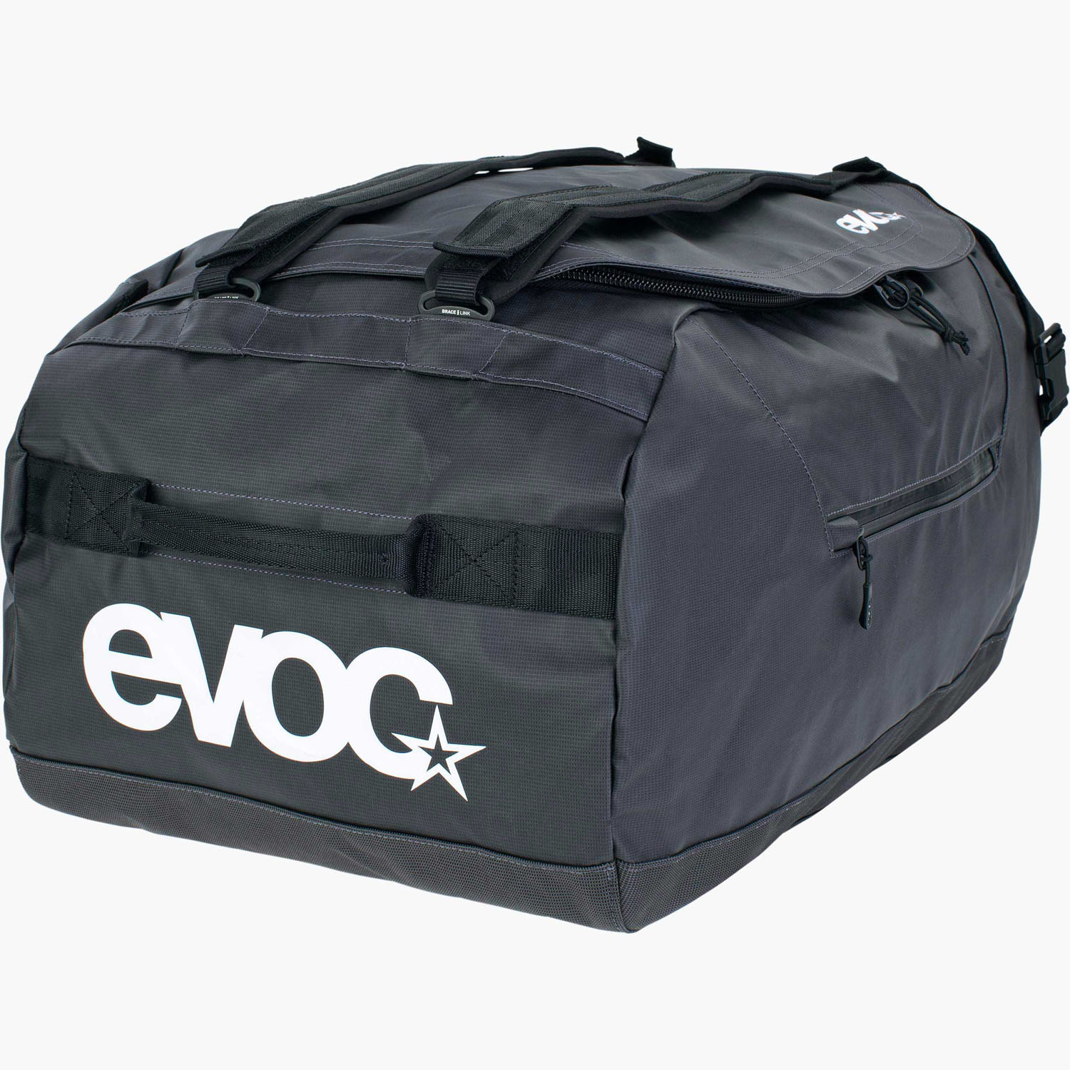 evoc DUFFLE BAG 60 Reisetasche Carbon Grey - Black