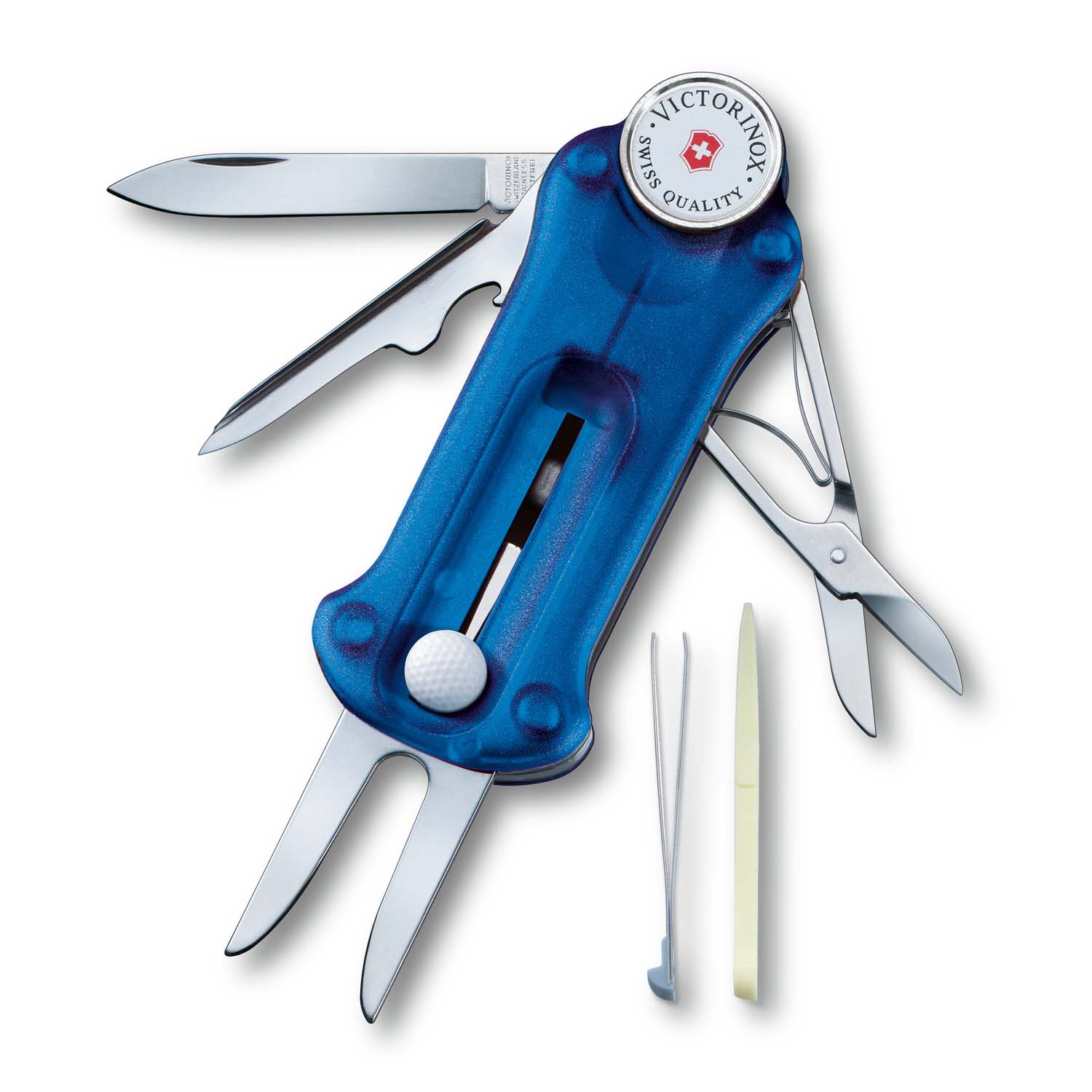 Victorinox GolfTool blau transparent Victorinox GolfTool blau transparent