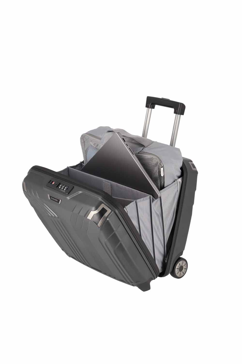 Travelite Elvaa Businesswheeler mit 15,6" Laptopfach Schwarz Travelite Elvaa Businesswheeler mit 15,6" Laptopfach Schwarz