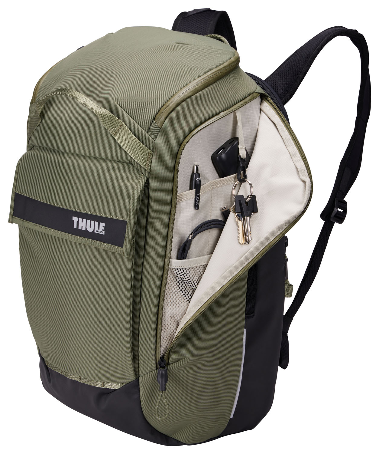 THULE Paramount Fahrradpacktasche und Rucksack 26L Soft Green THULE Paramount Fahrradpacktasche und Rucksack 26L Soft Green