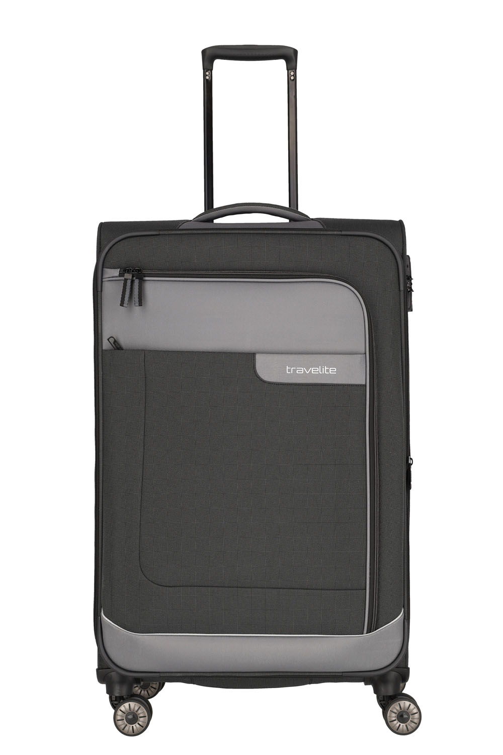 Travelite Viia Trolley L 4-Rollen erweiterbar Schiefer Travelite Viia Trolley L 4-Rollen erweiterbar Schiefer
