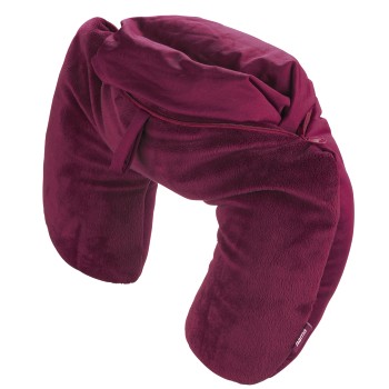 Hama Reiseutensilien 2 in 1 Mikroperlen- Reisekissen Beere