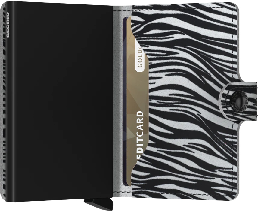 Secrid Miniwallet Zebra MZe-Light Grey