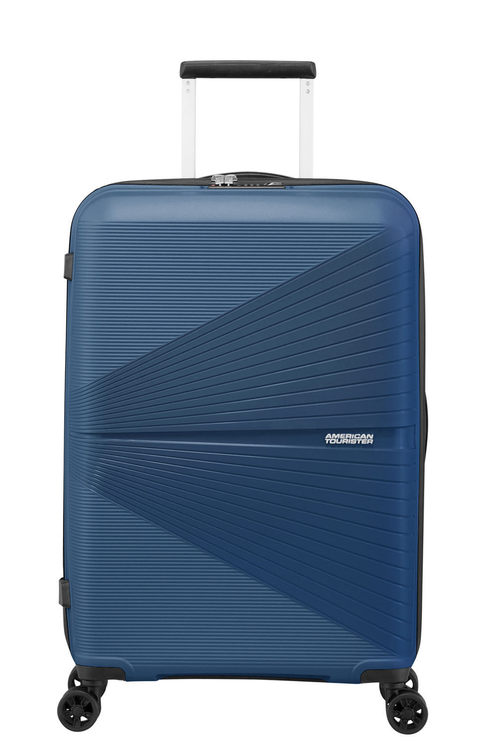 American Tourister Airconic Trolley 67cm mit 4 Rollen + GRATIS HOTELGUTSCHEIN Midnight Navy